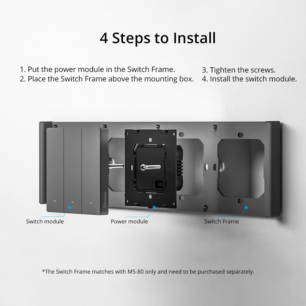 SONOFF SwitchMan Smart Wall Switch M5