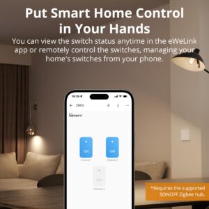 SONOFF SwitchMan ZBM5 Zigbee Smart Wall Switch