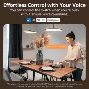 SONOFF SwitchMan ZBM5 Zigbee Smart Wall Switch