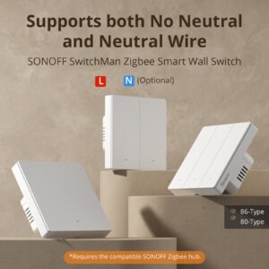 SONOFF SwitchMan ZBM5 Zigbee Smart Wall Switch