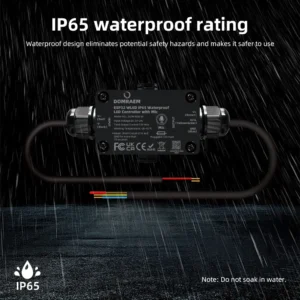 ESP32 WLED IP65 Waterproof Digital LED Controller with Microphone