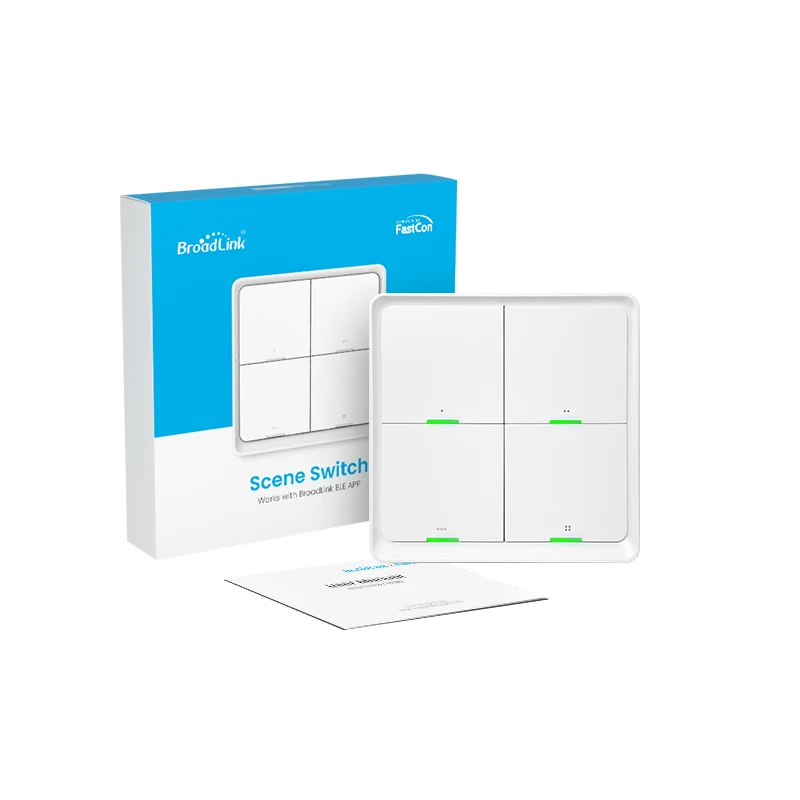 Умный сценический переключатель BroadLink FastCon SC4B4