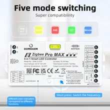 Zigbee Pro MAX Smart LED Strip Controller with External 20A Pluggable Fuse