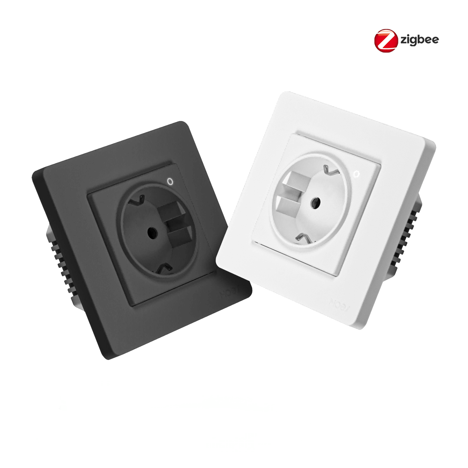 MOES Star Ring ZigBee Smart Socket EU Wall Outlet