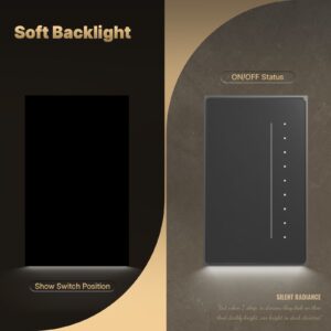 MOES Star Feather Series Smart Zigbee Dimmer Switch