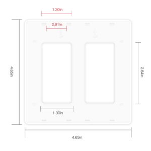 MOES Star Ring Wall Switch Replacement Faceplate Panel