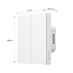 SONOFF SwitchMan ZBM5 Zigbee Smart Wall Switch