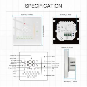 MOES Tuya Zigbee Smart Room Thermostat