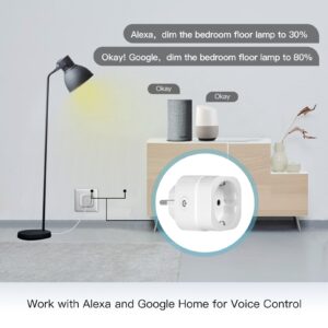 MOES WiFi Smart Power Dimmer Plug EU