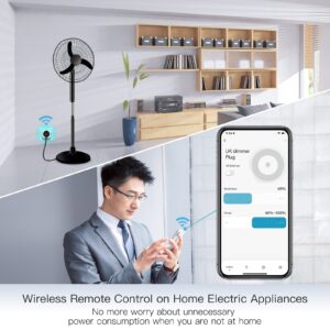 MOES WiFi Smart Power Dimmer Plug EU