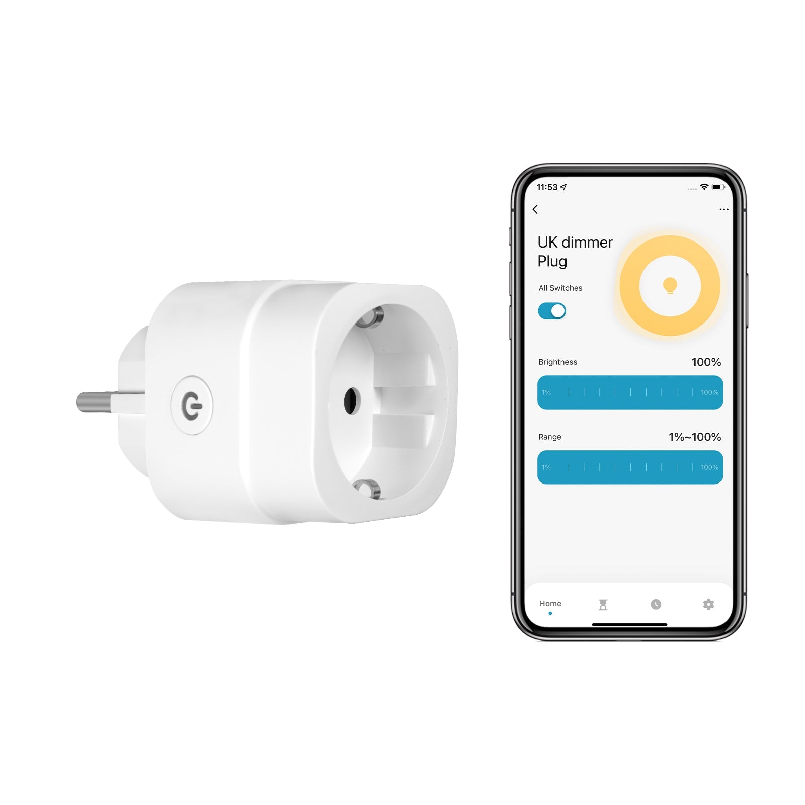 MOES WiFi Smart Power Dimmer Plug EU