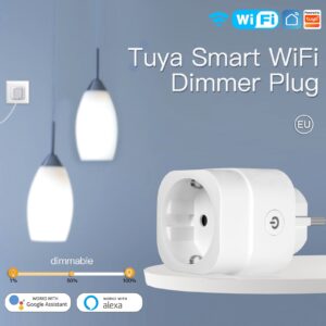 MOES WiFi Smart Power Dimmer Plug EU