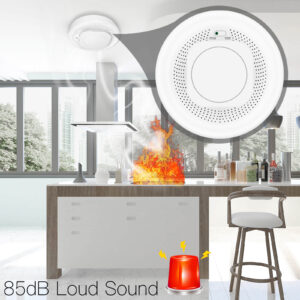 MOES ZigBee Smart Smoke Fire Detector Sensor