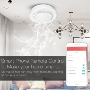 MOES ZigBee Smart Smoke Fire Detector Sensor
