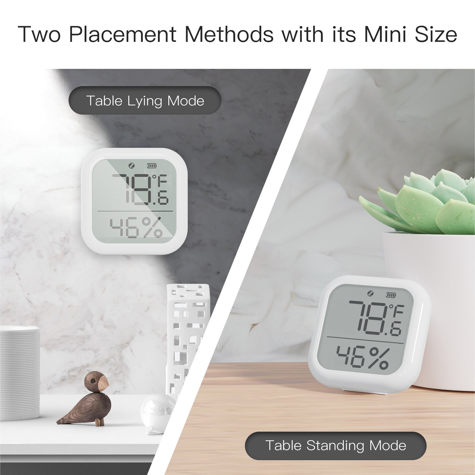 MOES ZigBee Smart Temperature and Humidity Sensor
