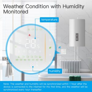 MOES WiFi Programmable Room Temperature Thermostat Controller