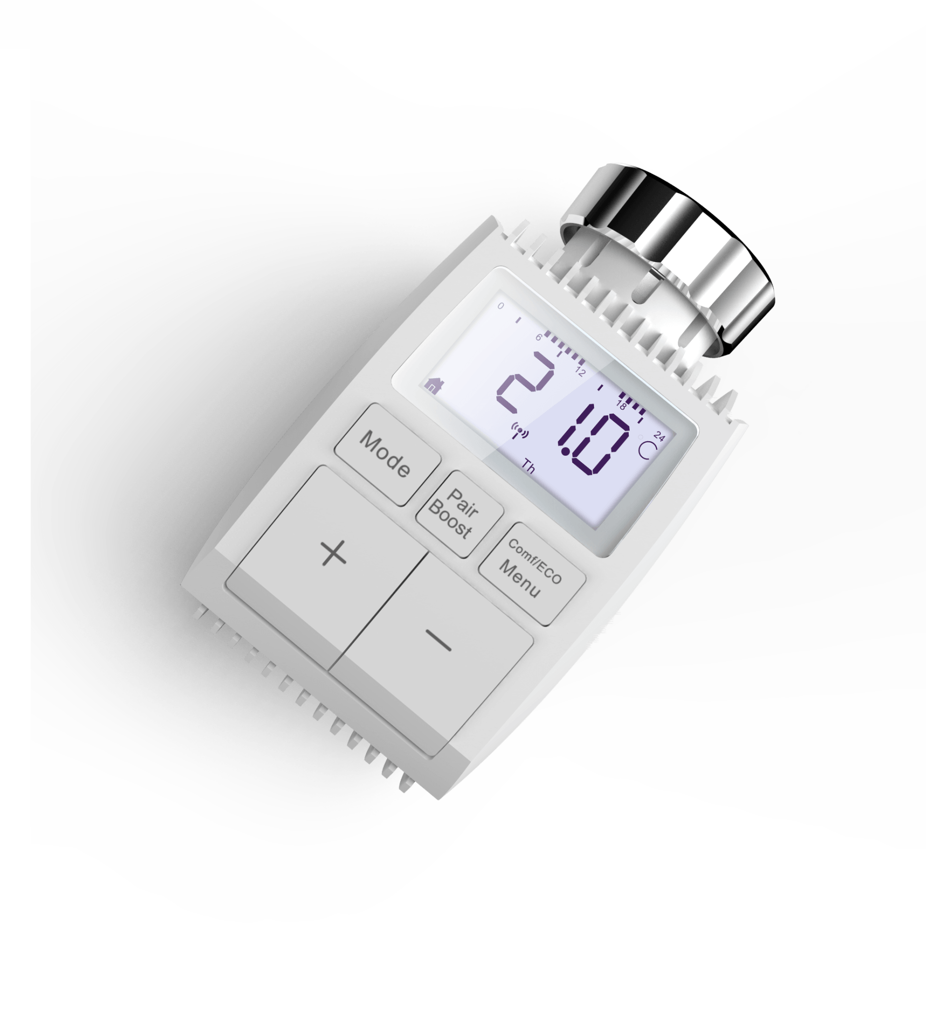 MOES Smart Programmable ZigBee 3.0 Radiator Thermostat Valve