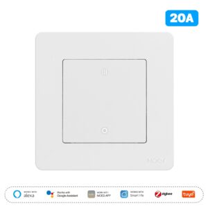 MOES Star Ring ZigBee Smart Double Pole 20A Heater and AC Switch