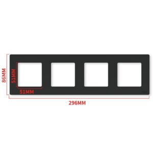 MOES Star Ring Wall Switch Replacement Faceplate Panel