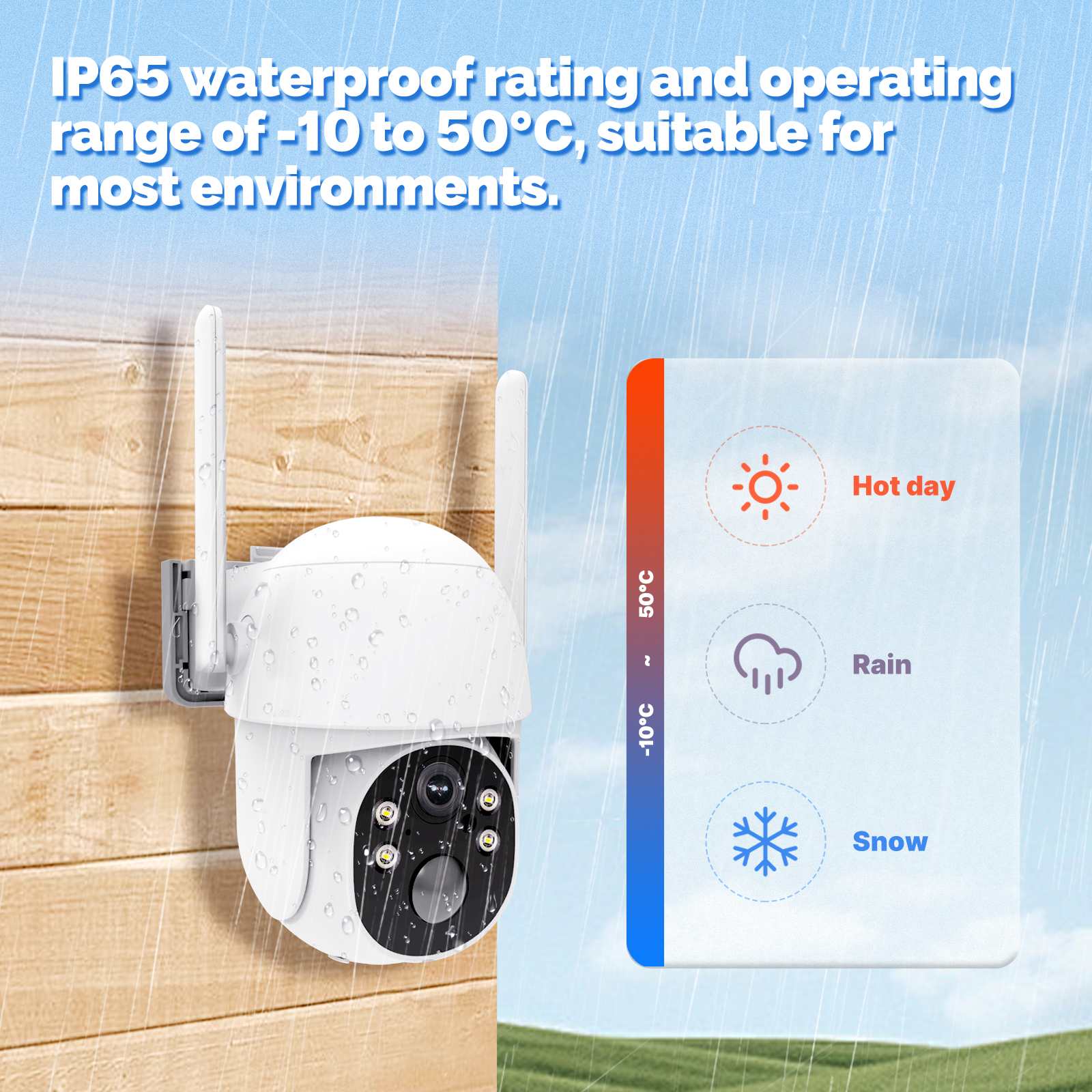 MOES 4G Solar Outdoor PTZ Security Camera
