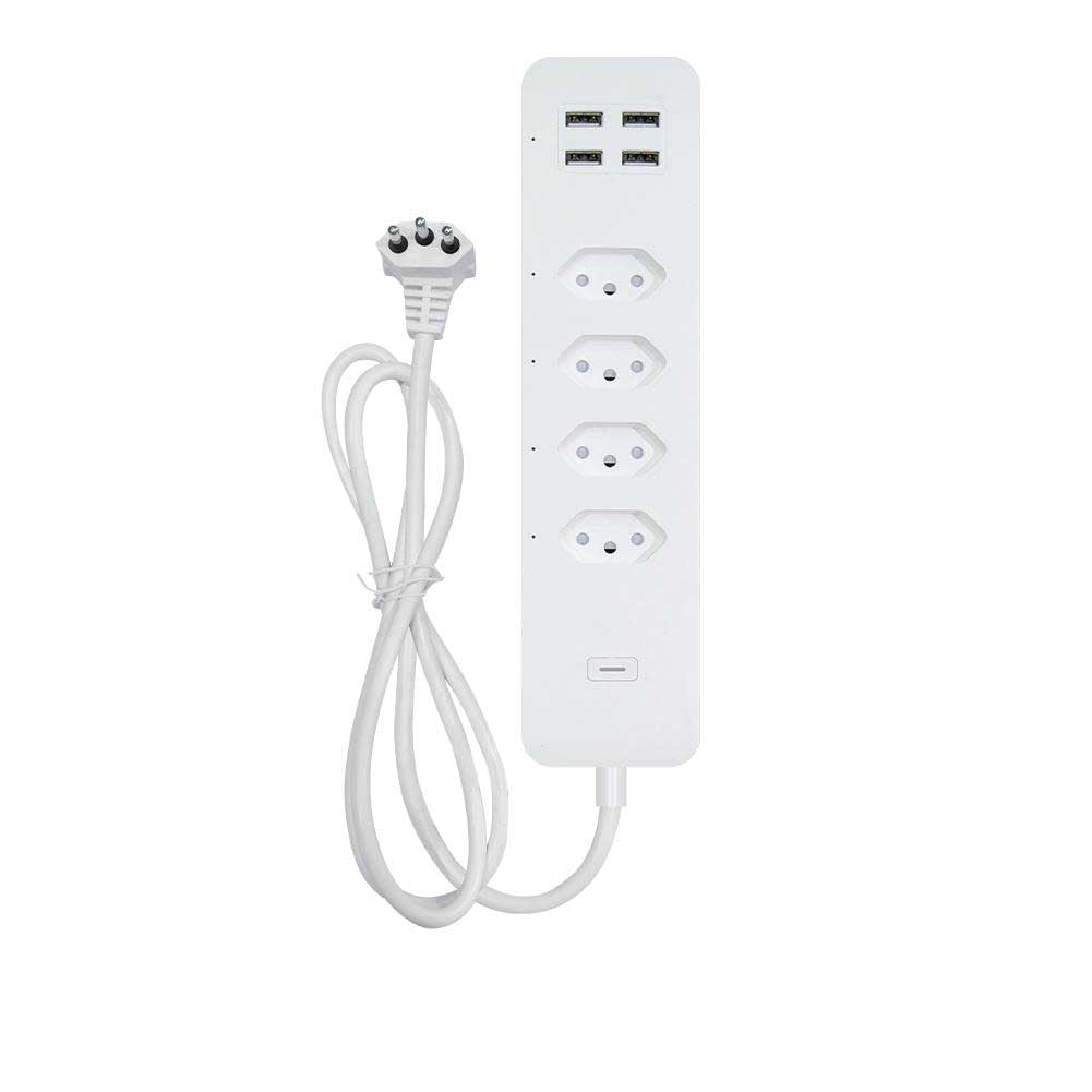MOES WiFi Smart Power Strip Surge Protector Brazil Version