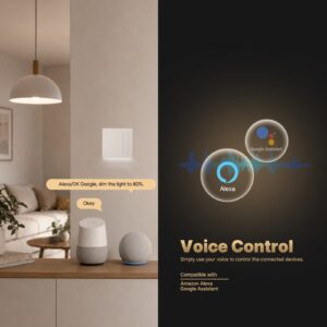 MOES Star Feather EU Smart Zigbee Dimmer Switch 2A/440W