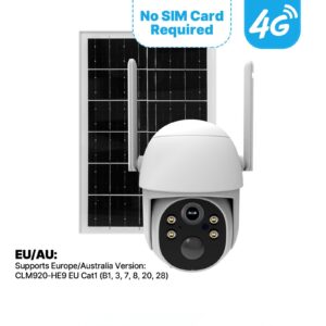 MOES 4G Solar Outdoor PTZ Security Camera