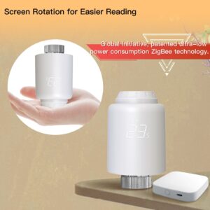 MOES TRV 601 Tuya ZigBee Smart Radiator Valve Thermostat