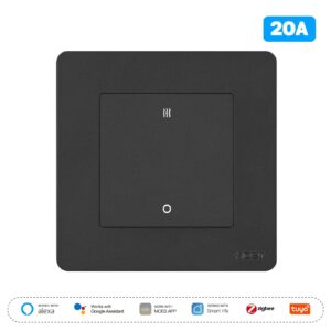 MOES Star Ring ZigBee Smart Double Pole 20A Heater and AC Switch