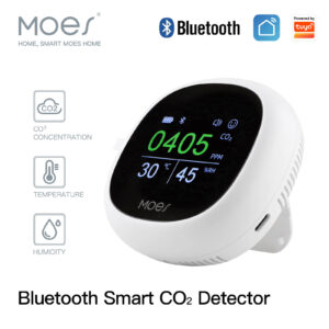 MOES BLE Smart Carbon Dioxide Temperature and Humidity Monitor