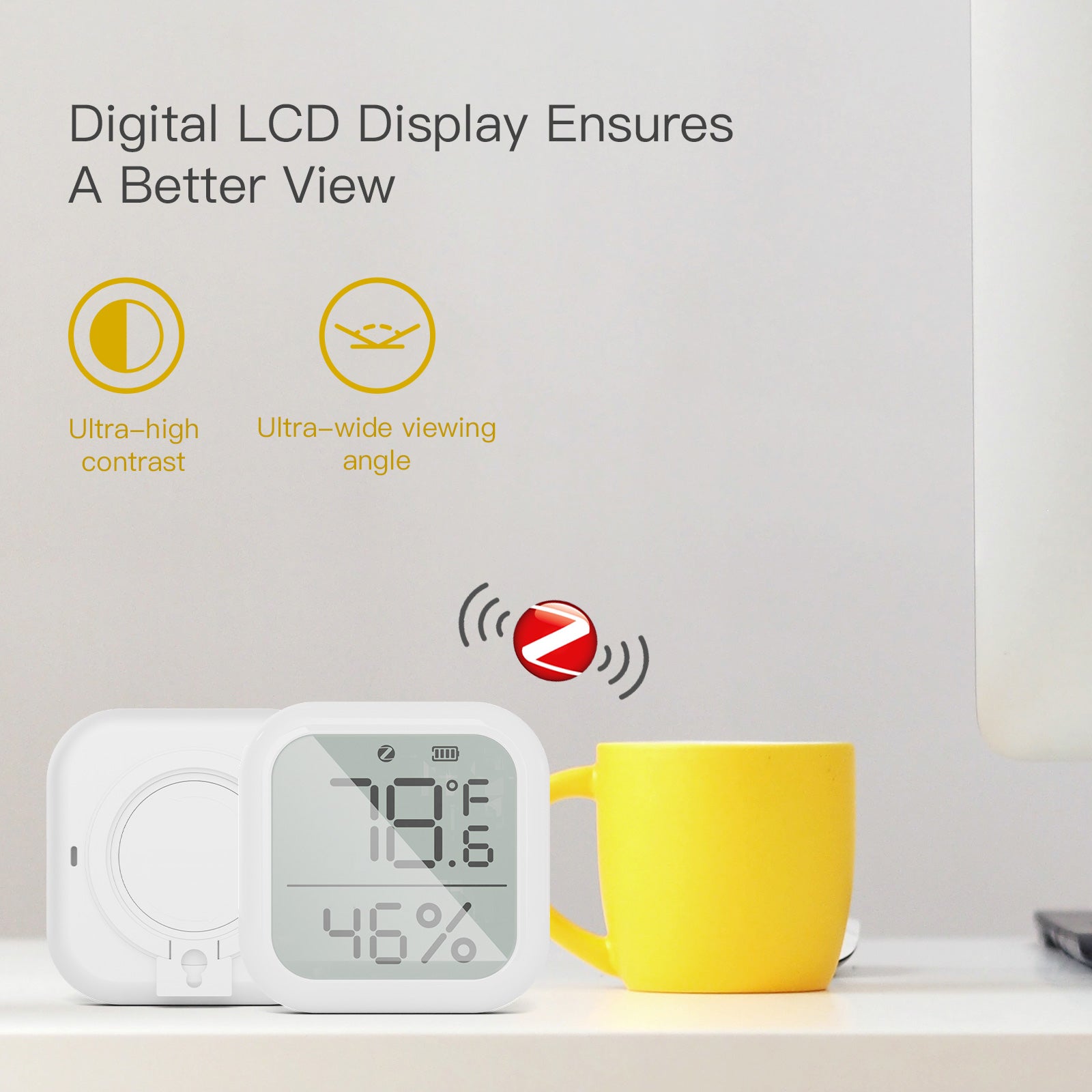 MOES ZigBee Smart Temperature and Humidity Sensor