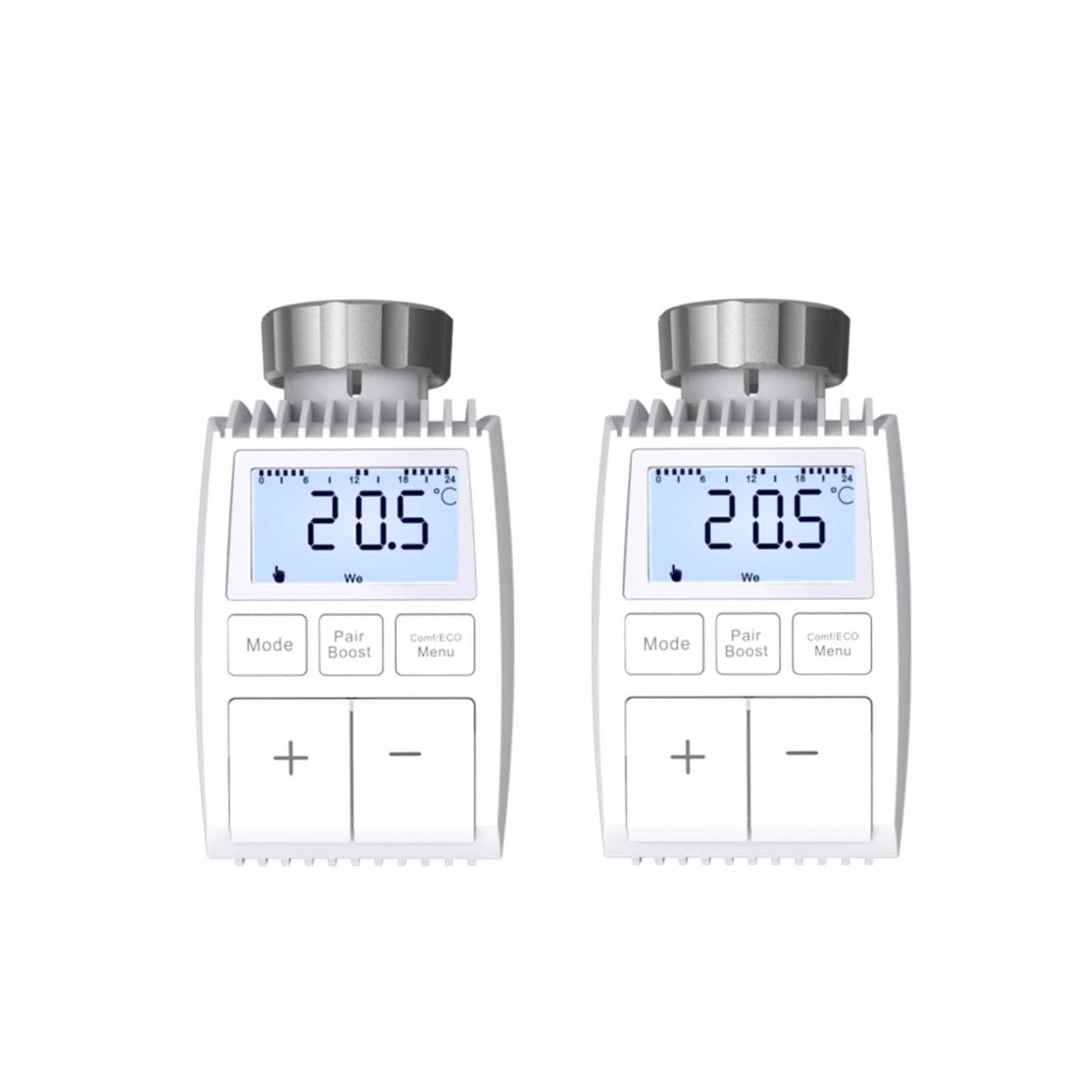 MOES Smart Programmable ZigBee 3.0 Radiator Thermostat Valve