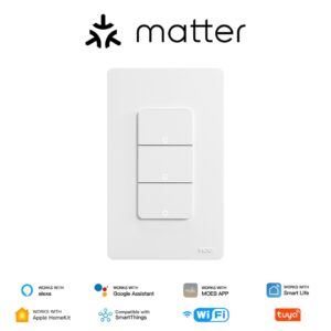 MOES WS-B-US Matter WiFi Smart Light Button Switch