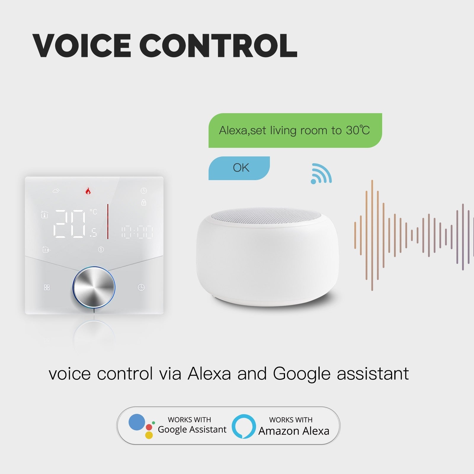 MOES WiFi Smart Floor Heating Thermostat Controller
