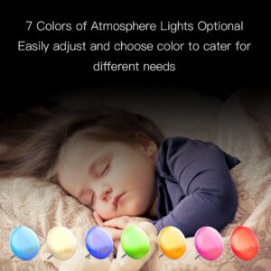 MOES WiFi Smart Wake-Up Light Alarm Clock with FM Radio