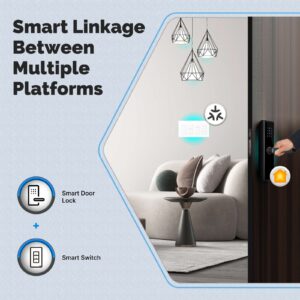 MOES WS-B-US Matter WiFi Smart Light Button Switch