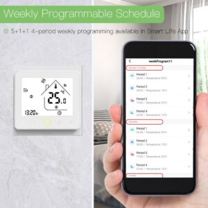 MOES ZigBee Smart Programmable Heating Thermostat