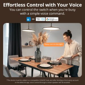 SONOFF SwitchMan ZBM5 Zigbee Smart Wall Switch