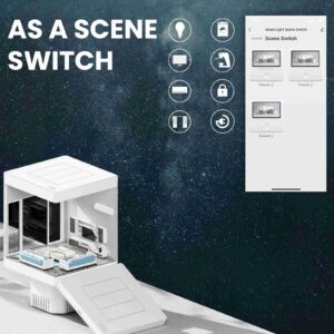 MOES ZigBee Star Ring Smart Light Switch & Scene Controller