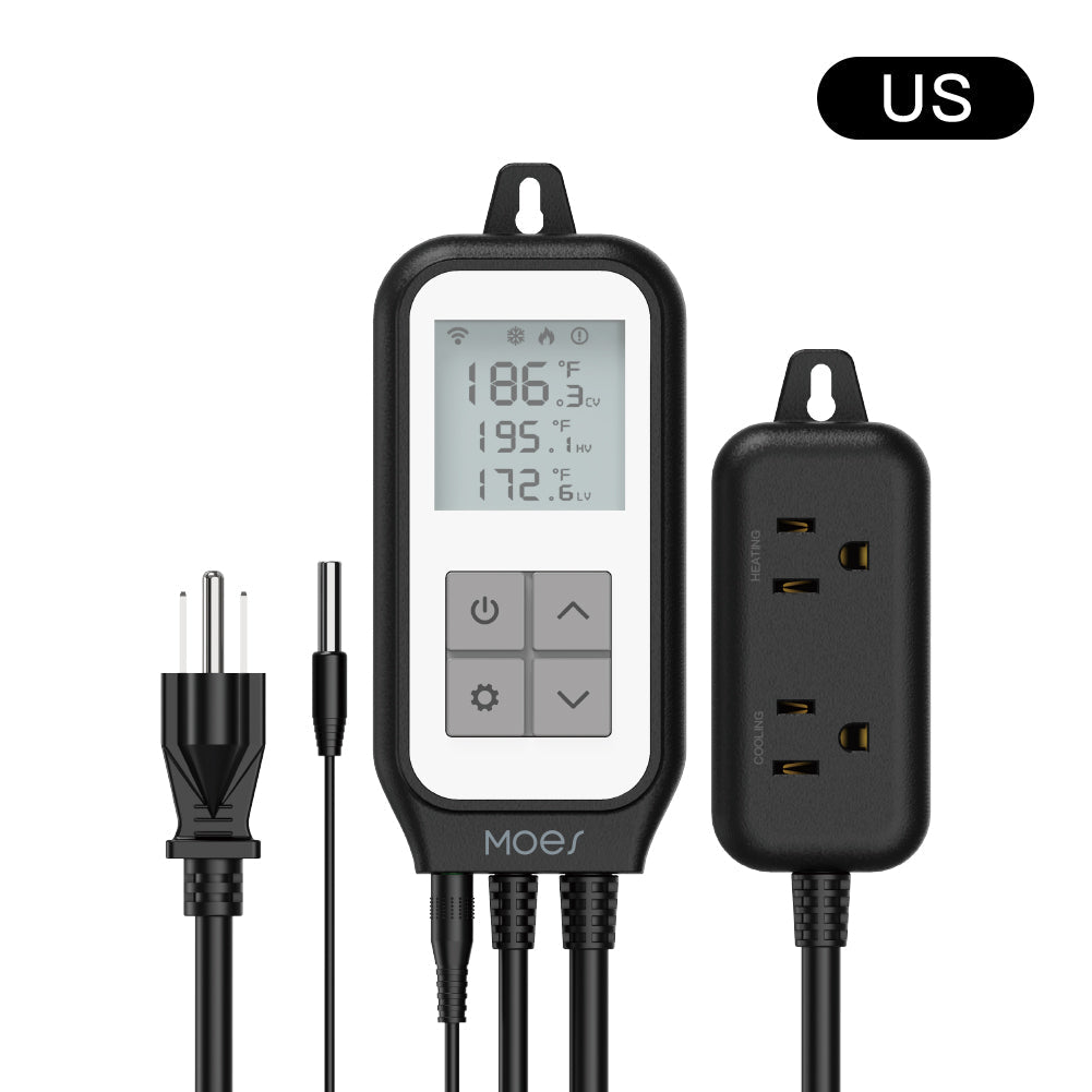 MOES WiFi Digital Temperature Controller Thermostat Outlet Plug