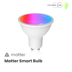 MOES Tuya GU10 Matter WiFi Smart LED Bulb 5W RGB