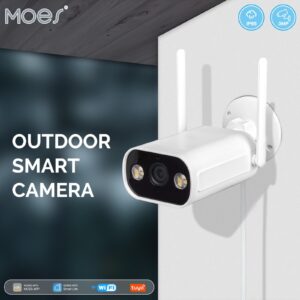 MOES WiFi Smart Outdoor Camera HD 3MP