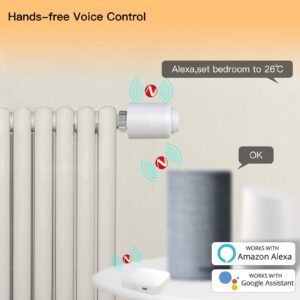 MOES TRV 601 Tuya ZigBee Smart Radiator Valve Thermostat