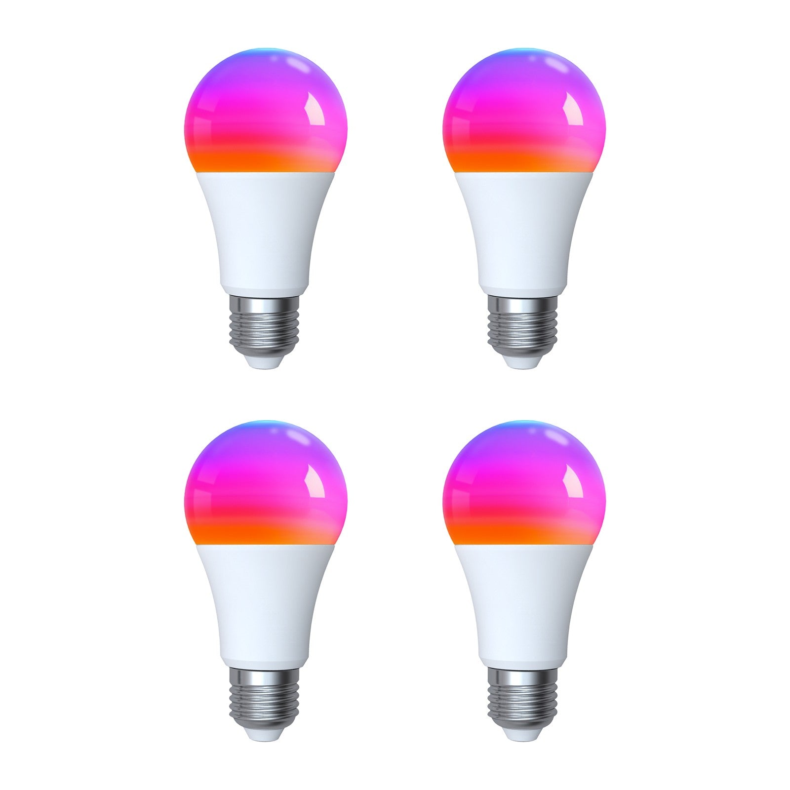 MOES Tuya Matter WiFi Smart LED E27 Dimmable RGB Light Bulb