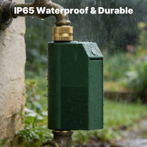 MOES WT601 WiFi Smart Water Timer with Flow Meter