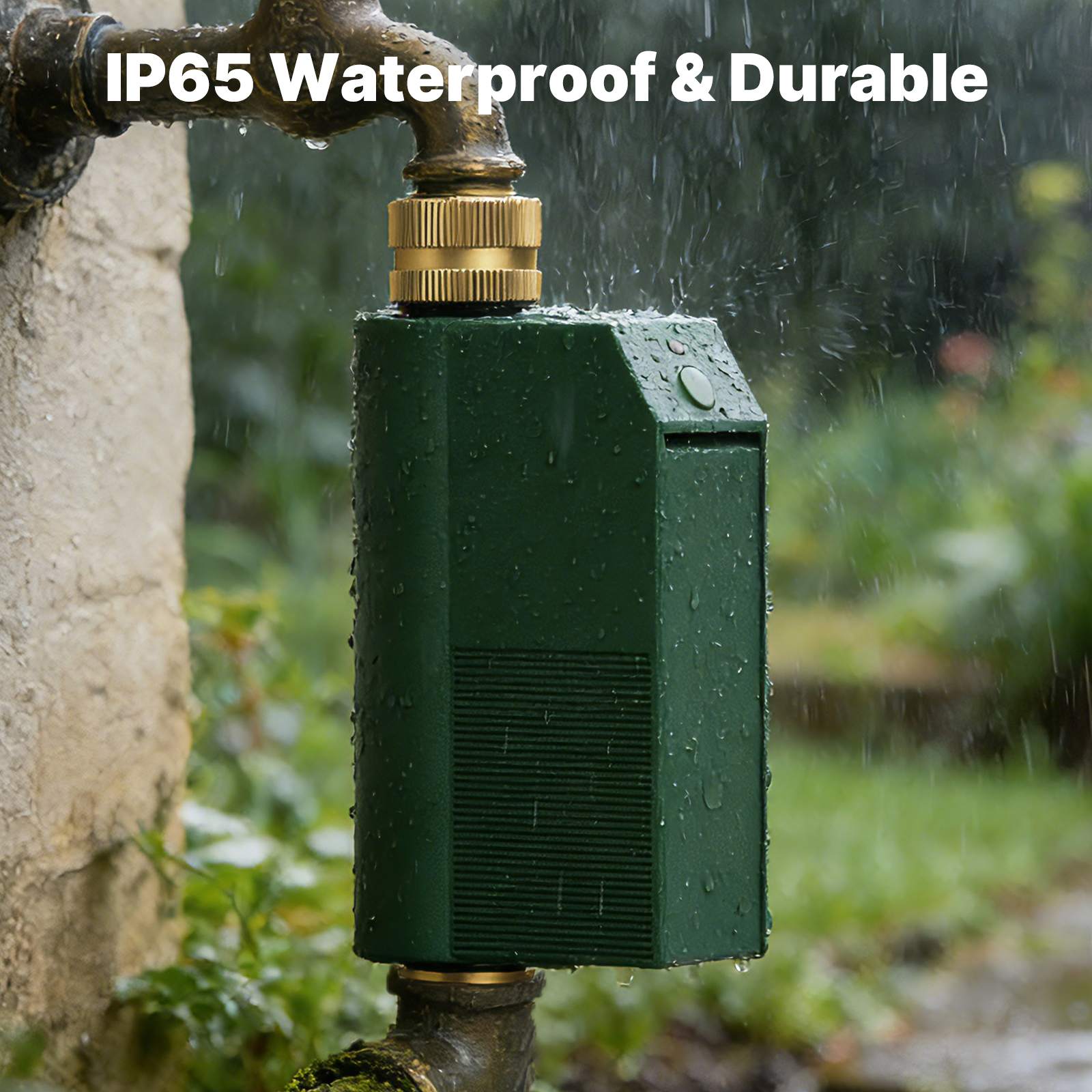 MOES WT601 WiFi Smart Water Timer with Flow Meter