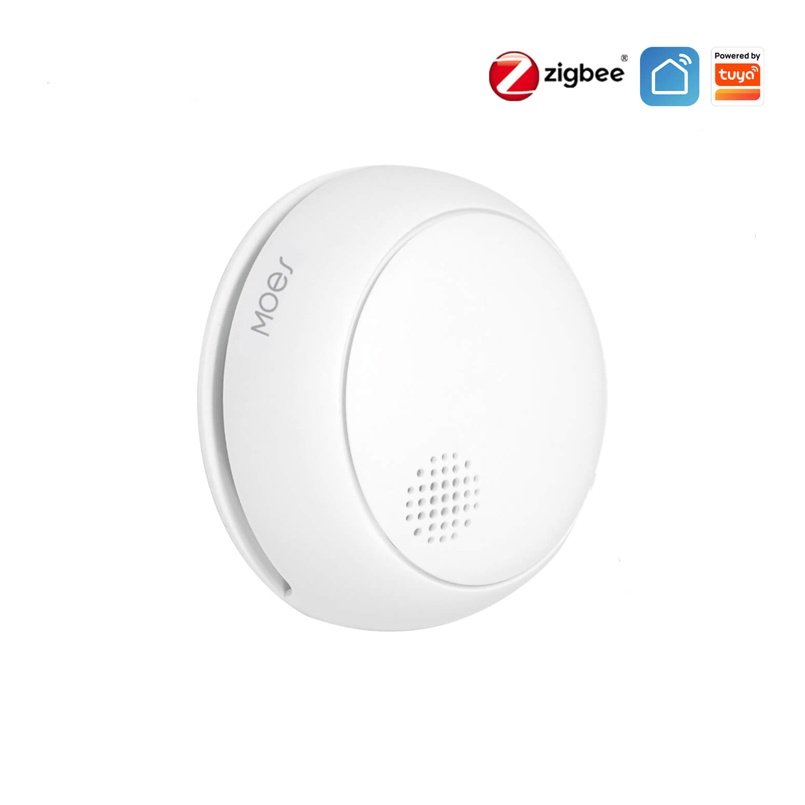 MOES ZigBee Wireless Smart Smoke Detector 85dB Alarm Siren