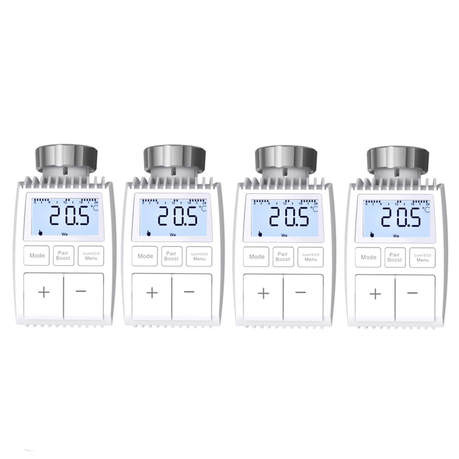 MOES Smart Programmable ZigBee 3.0 Radiator Thermostat Valve