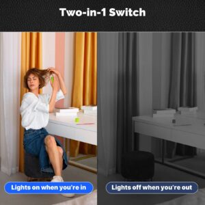 MOES SVL01-Z Zigbee mmWave Radar Detection Smart Wall Light Switch