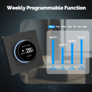 MOES Star Ring Series ZigBee Smart Thermostat Temperature Controller